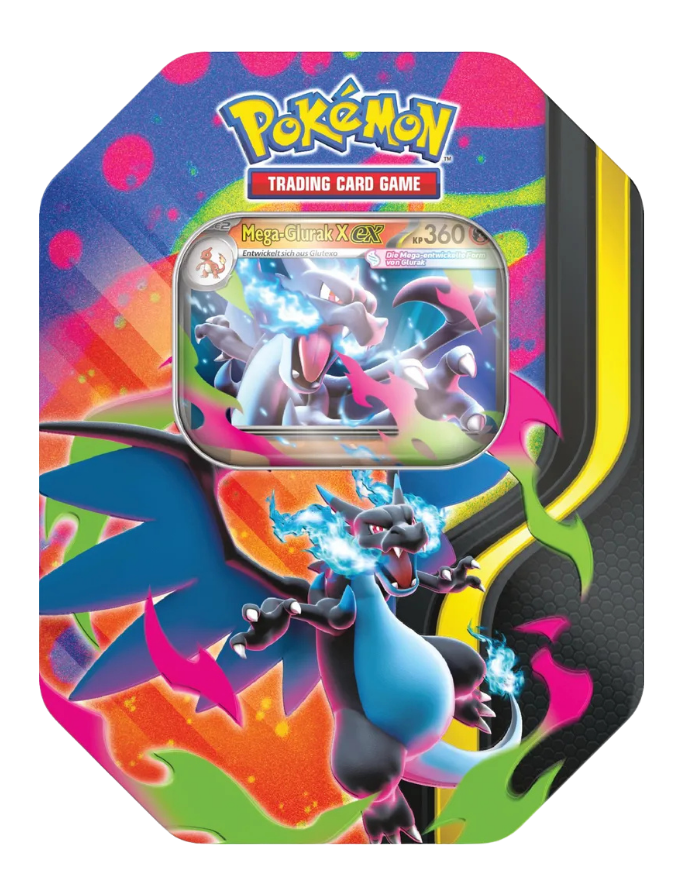 Pokémon PKM Tin 126 Mega-Glurak X Ex 2026