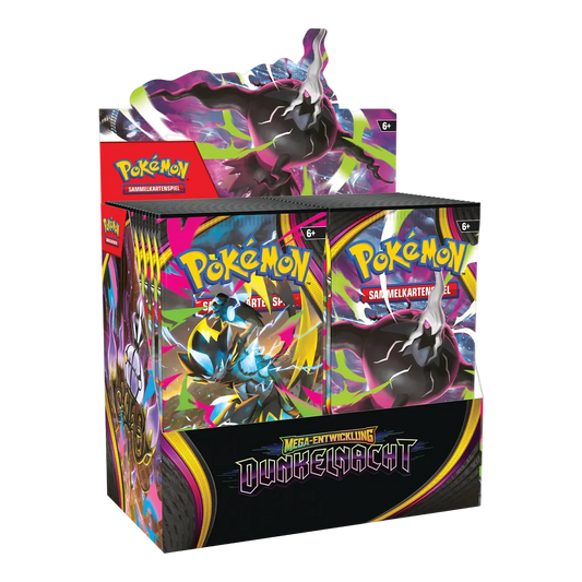 Pokemon Dunkelnacht Booster Display