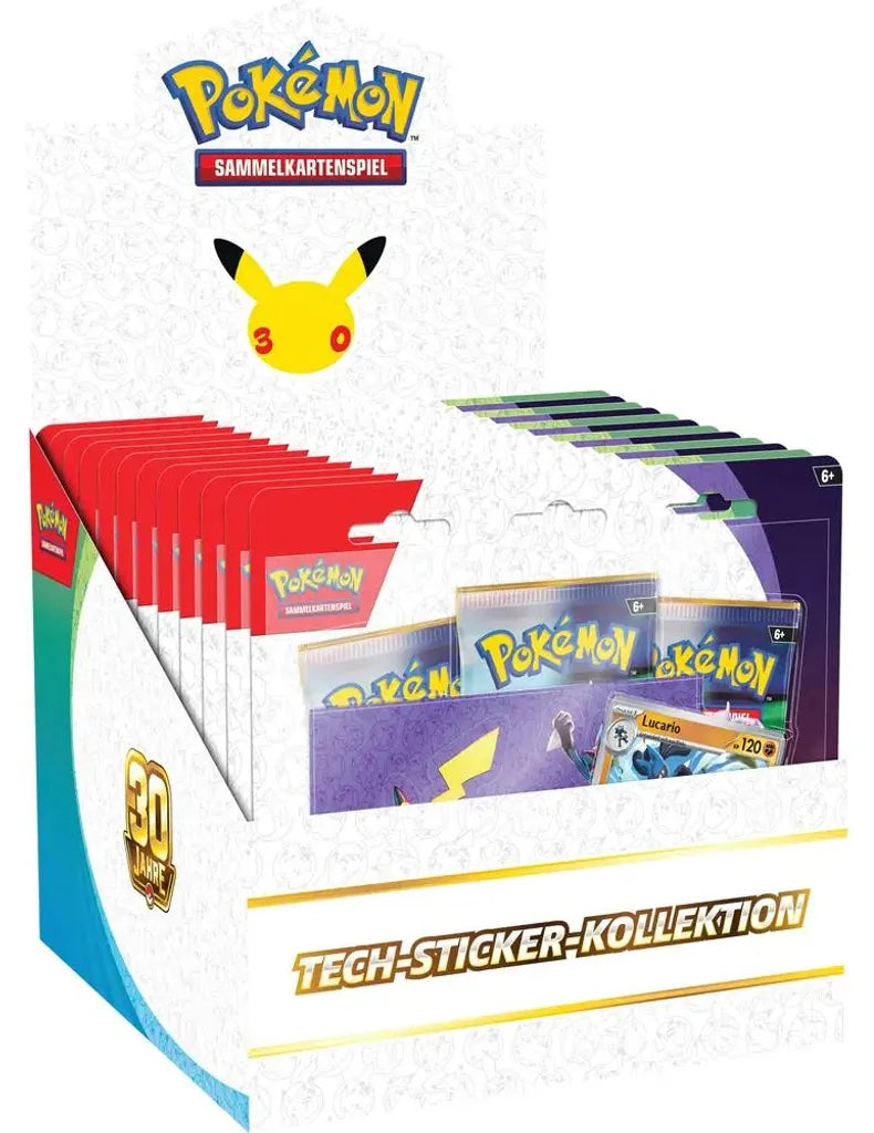 30 Jahre Tech Sticker Kollektion